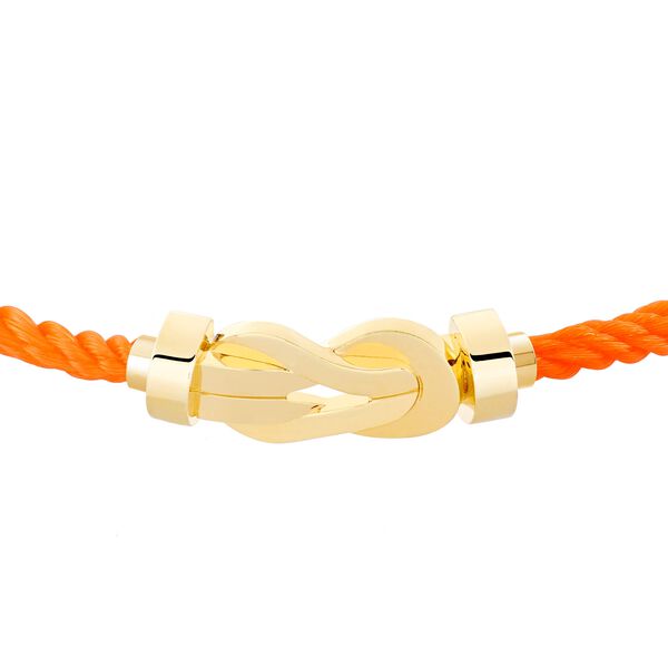 Bracelet cable Chance Infinie en or jaune, modèle moyen