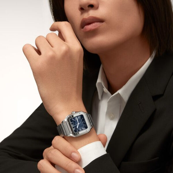 Santos de Cartier Medium Automatic 35 mm Stainless Steel