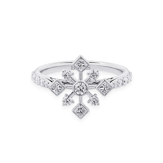 Birks Snowflake Diamond Ring 450016921507 image number 0