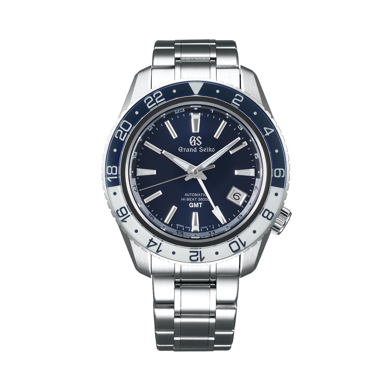 maison birks grand seiko sport automatic hi beat gmt triple time steel 44 2mm sbgj237 image number 0