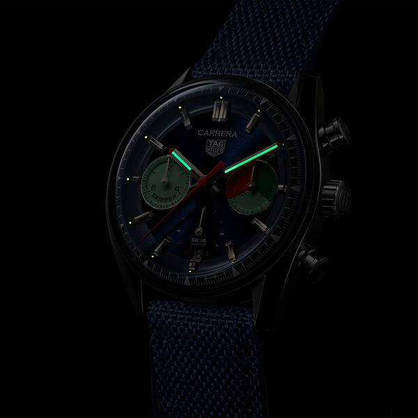 Carrera Automatic Chronograph Skipper 39 mm Stainless Steel