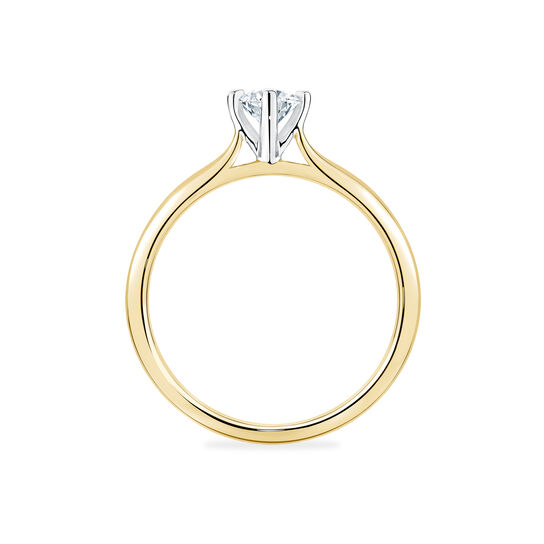 birks-nordic-light-gold-round-solitaire-diamond-engagement-ring image number 1