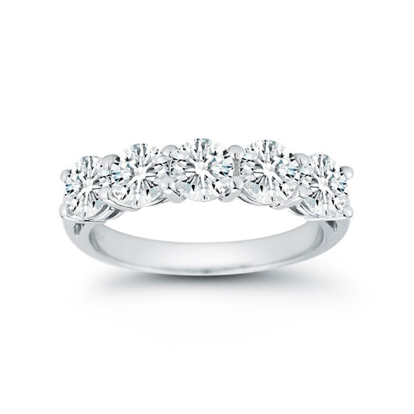 Platinum and 2.10ct Diamond Wedding Band
