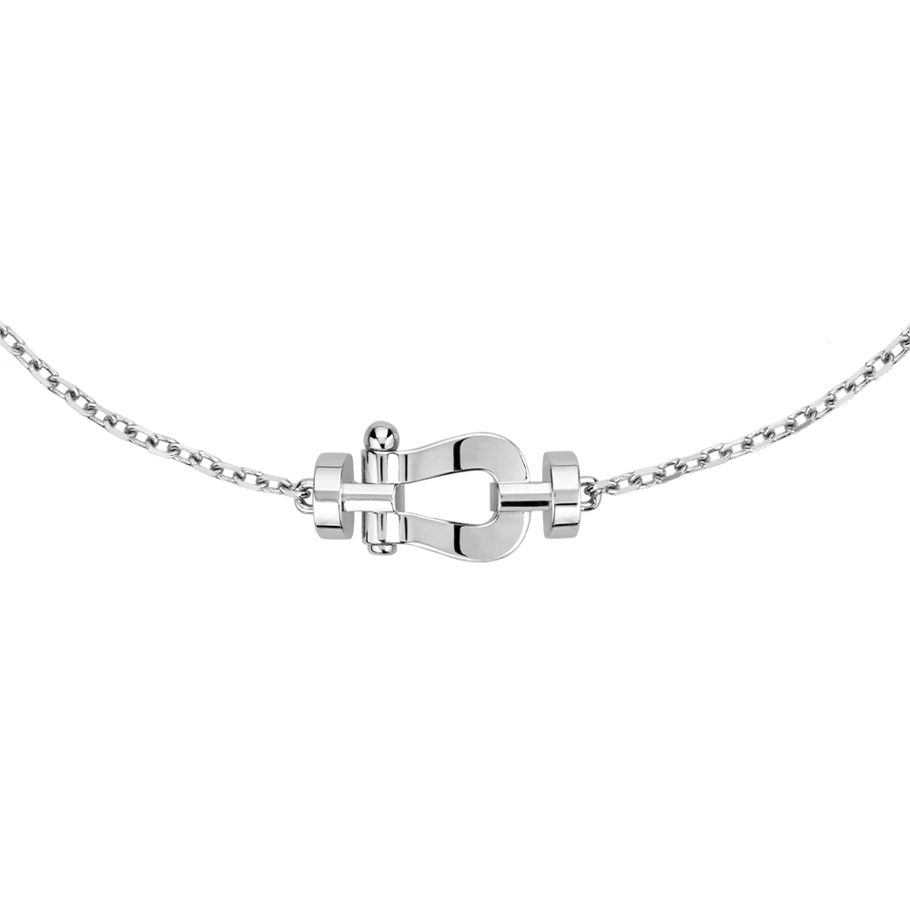 Force 10 Extra Small White Gold Bracelet