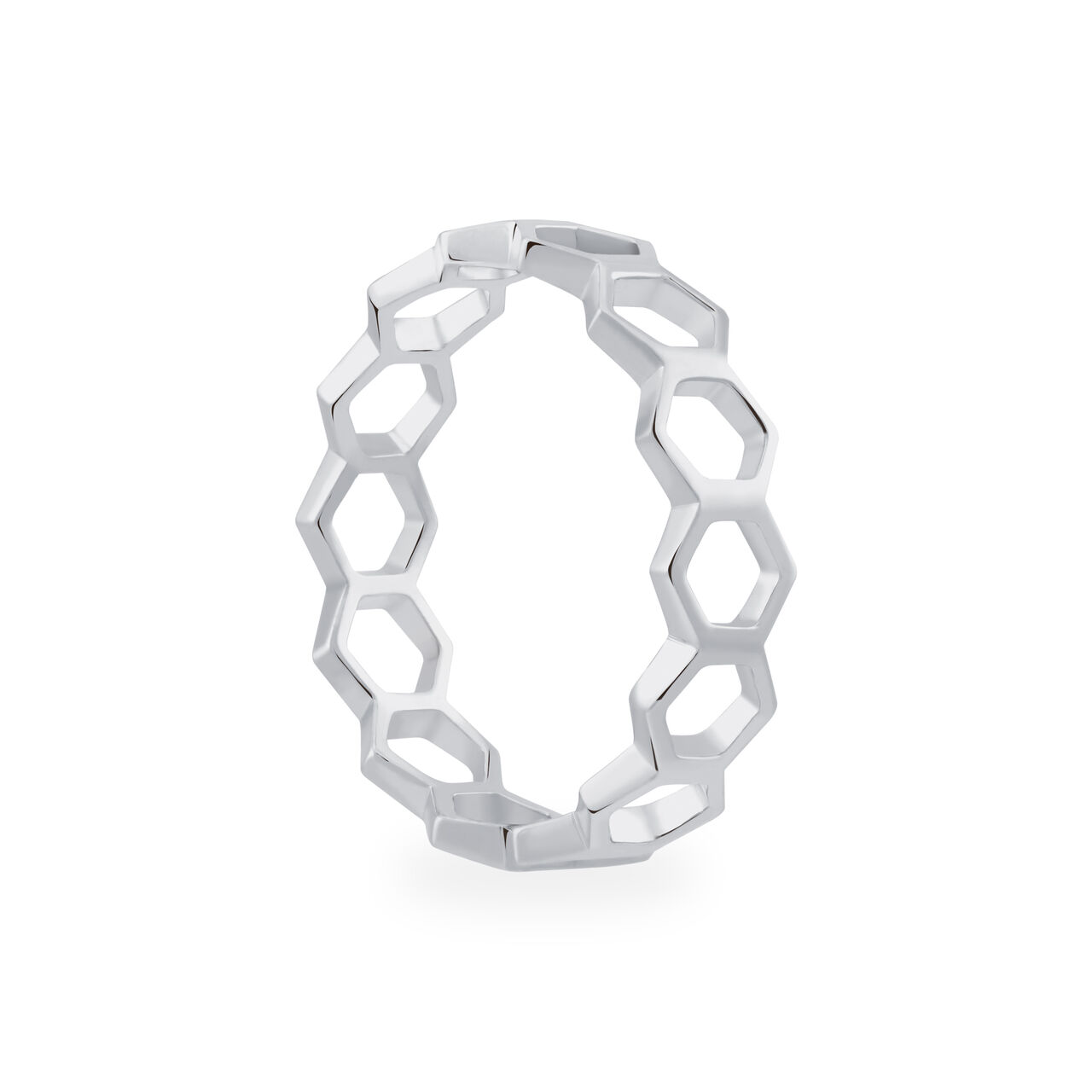 Birks Iconic Silver Stackable Bee Chic Ring image number 2