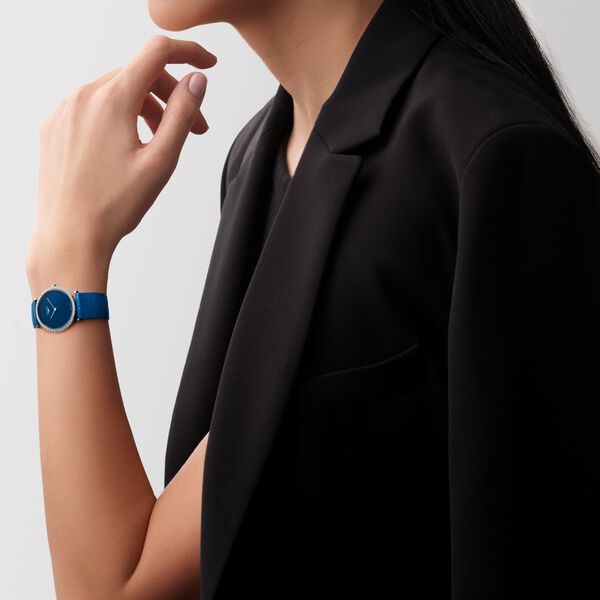 La Grande Classique Quartz 29 mm Stainless Steel and Diamond