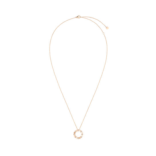 Bee De Chaumet Small Rose Gold and Diamond Pendant image number 2