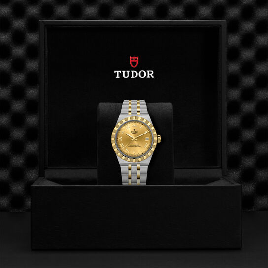 TUDOR Royal Automatic 36 mm Stainless Steel and Yellow Gold image number 3