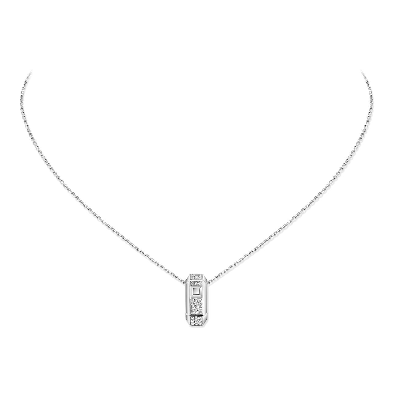 Messika Moderniste White Gold and Diamond Pendant image number 0
