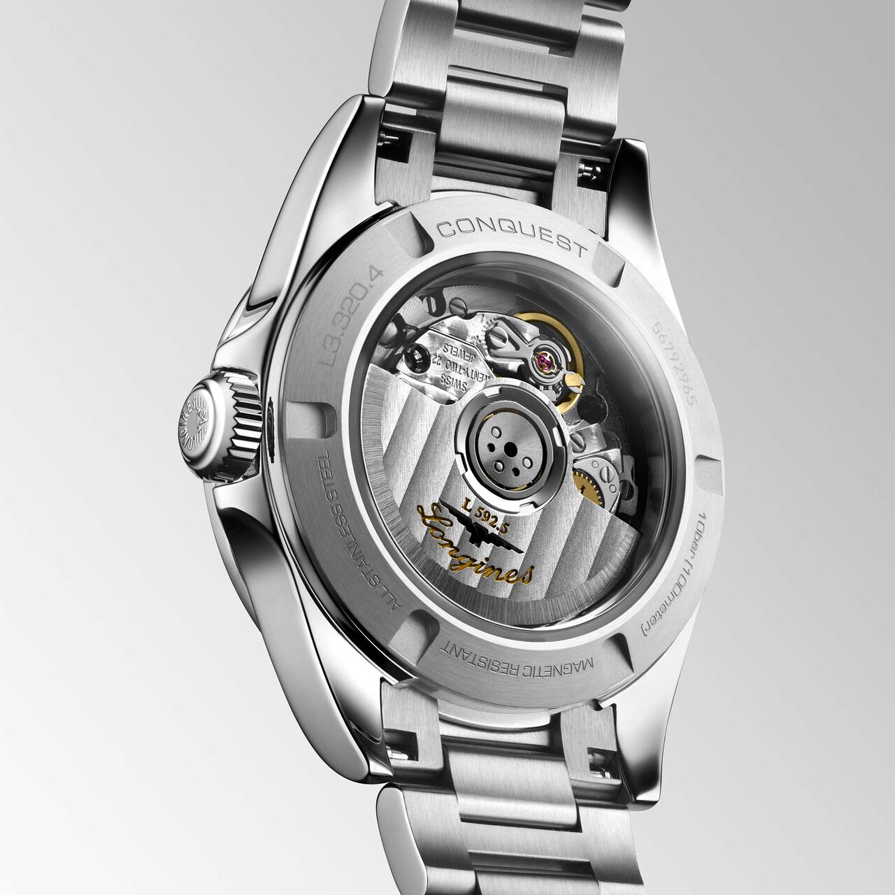 Longines Conquest Automatic 30 mm Stainless Steel L3.320.4.72.6 image number 3