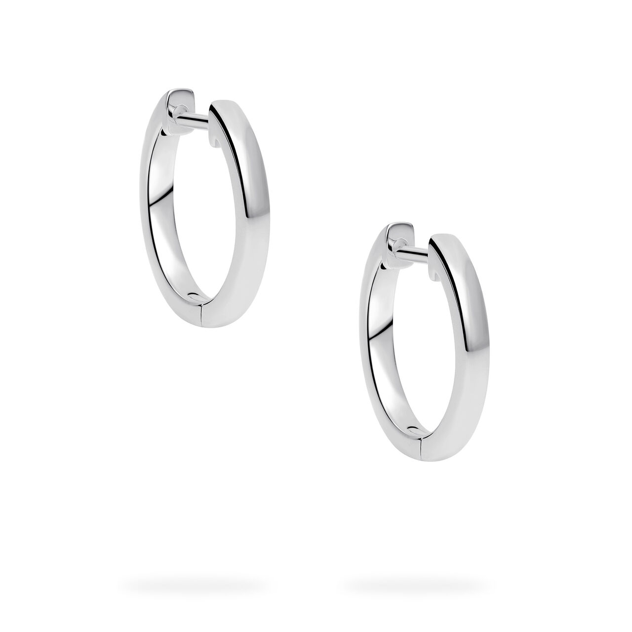 Birks Essentials Sterling Silver 15 mm Huggie Earrings image number 1