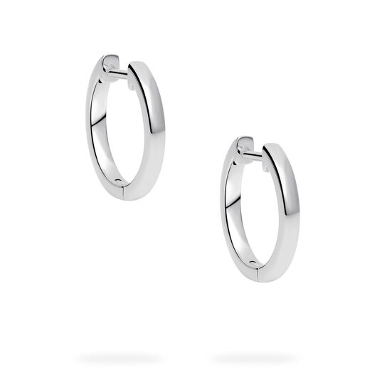 Birks Essentials Sterling Silver 15 mm Huggie Earrings image number 1