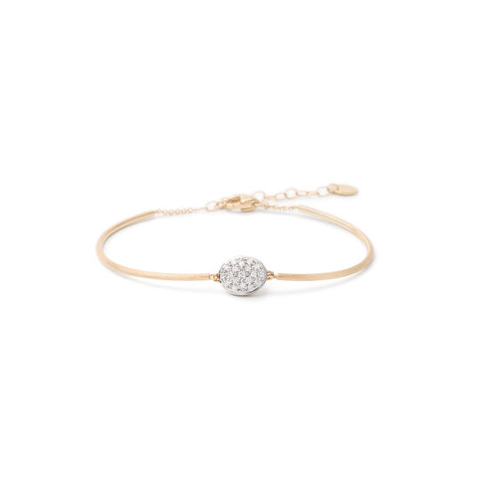 Marco Bicego Siviglia Yellow Gold and Diamond Bangle image number 0