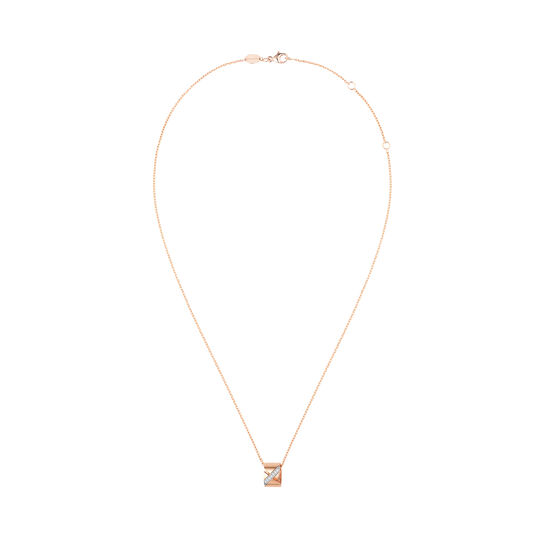 Chaumet Liens Evidence Rose Gold and Diamond Pendant image number 1