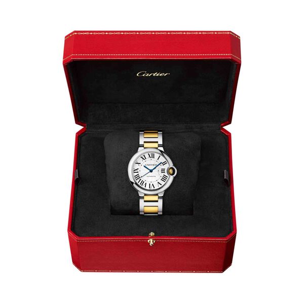 Ballon Bleu De Cartier Automatic 36 mm Yellow Gold and Stainless Steel