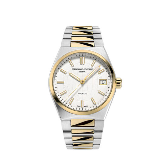 Highlife 34 mm automatique en acier inoxydable et or jaune image number 0