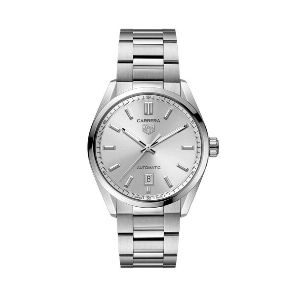 Carrera 39 mm automatique en acier inoxydable
