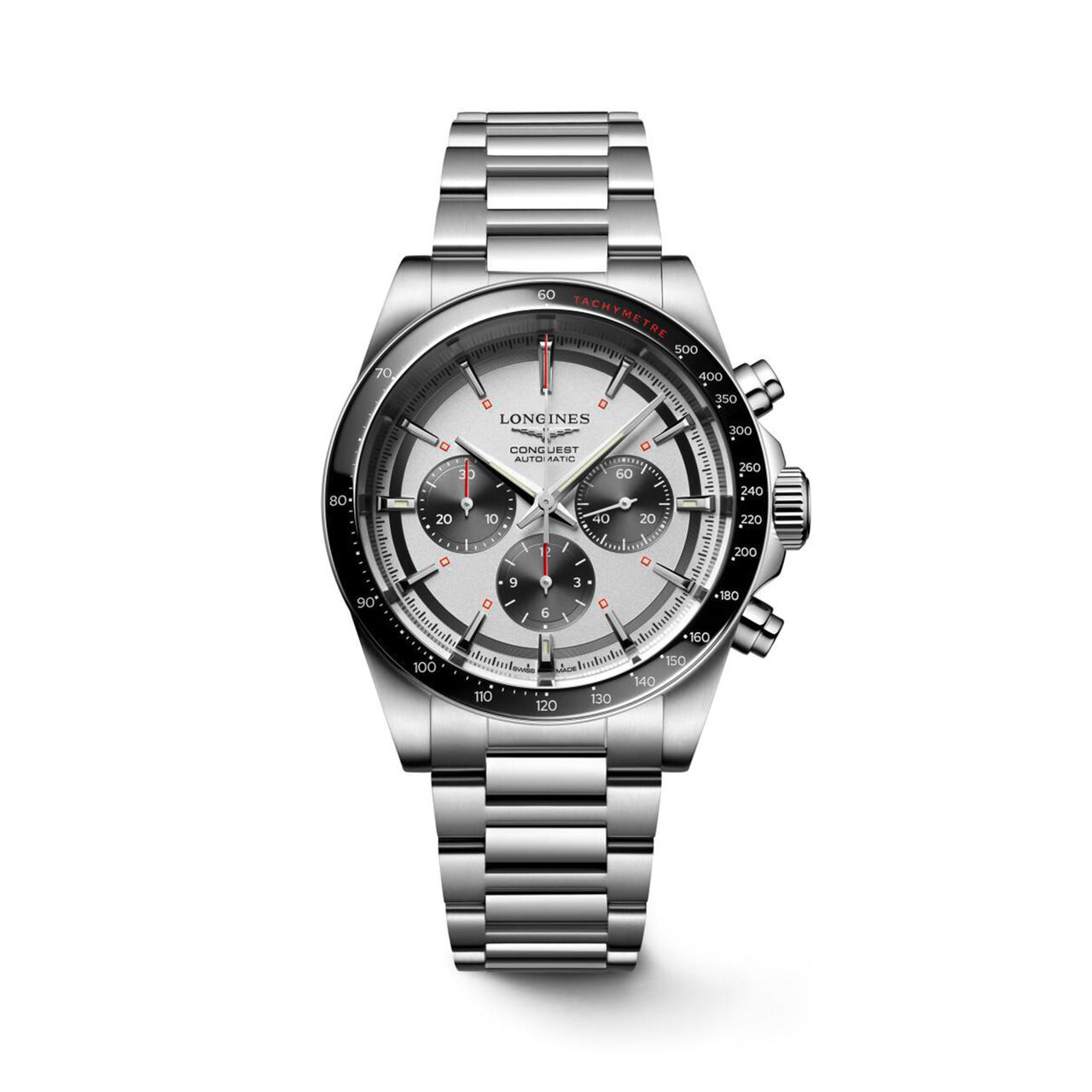 Longines Conquest Automatic Chronograph 42 mm Stainless Steel L3.835.4.72.6 image number 0