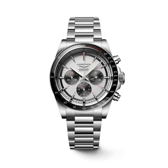 Longines Conquest Automatic Chronograph 42 mm Stainless Steel L3.835.4.72.6 image number 0