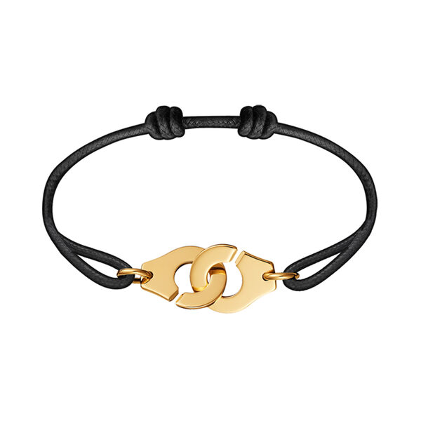 Bracelet cordon Menottes R15 en or jaune