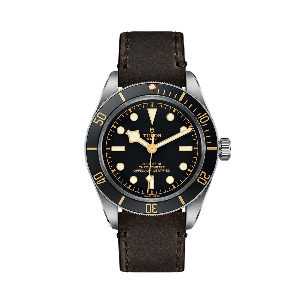 maison birks tudor black bay fifty eight 39 mm steel case brown leather strap m79030n 0002 image number 0