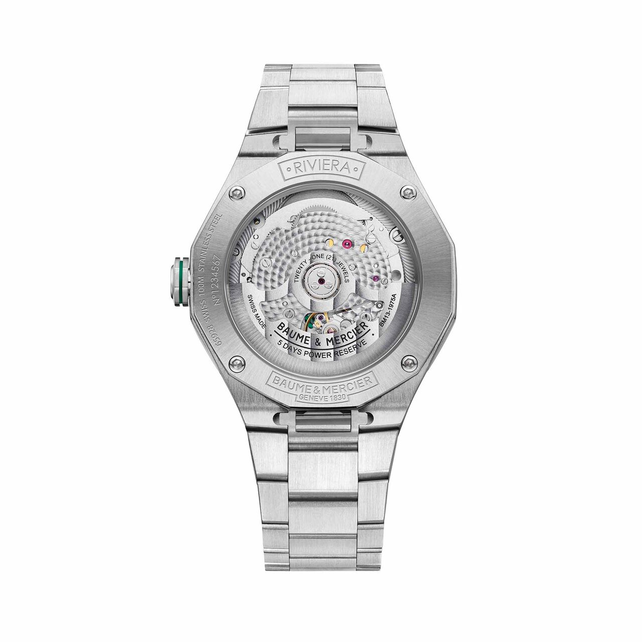 Baume & Mercier Riviera Baumatic 39 mm Stainless Steel image number 2