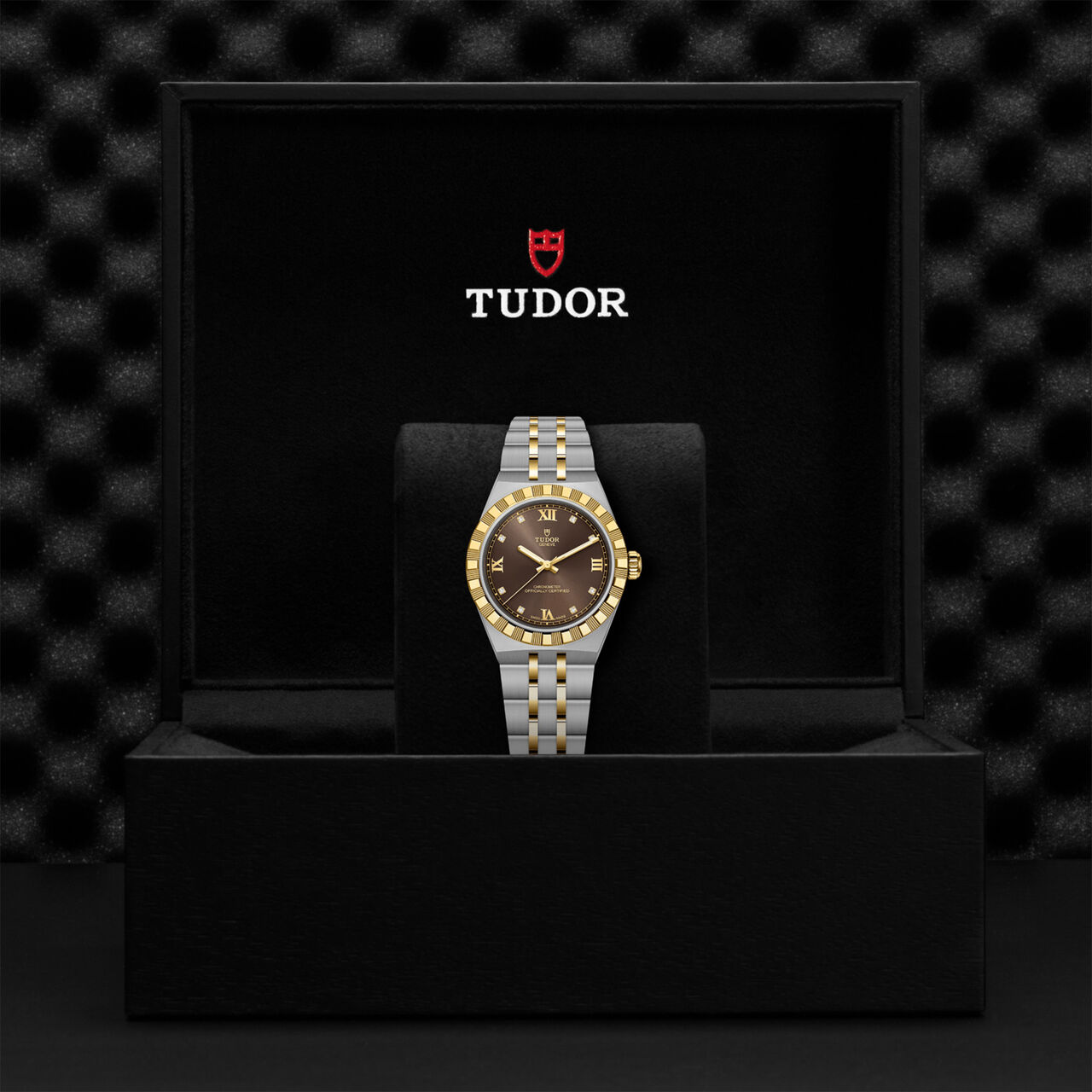 TUDOR Royal Automatic 30 mm Stainless Steel and Yellow Gold image number 3