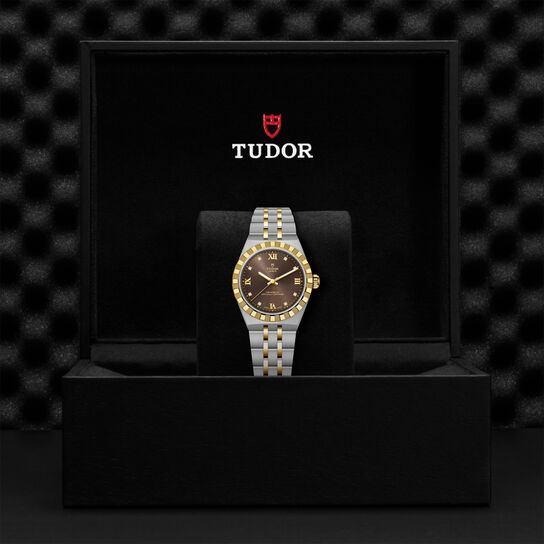 TUDOR Royal Automatic 30 mm Stainless Steel and Yellow Gold image number 3