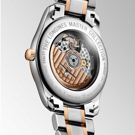 longines master automatic 40 mm rose gold steel l2.793.5.79.7 back image number 2