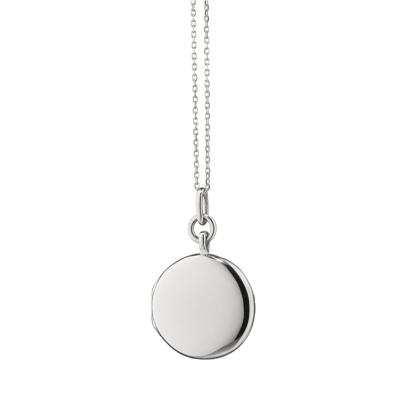 Monica Rich Kosann Slim Lockets Quinn Silver Pendant 43165 image number 0