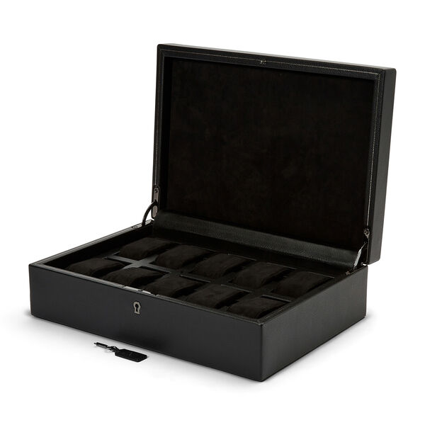 Coffret à montre British Racing 10 pièces noir