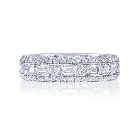 jb star 3 rows diamond wedding band 5626 004 front image number 0