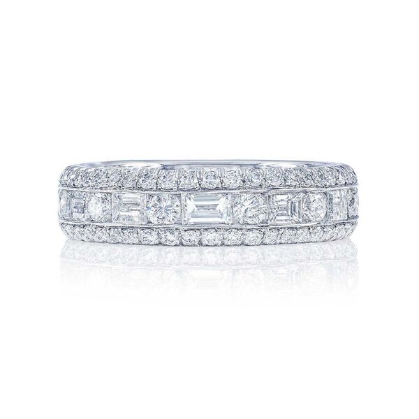 Channel-Set Diamond Wedding Band