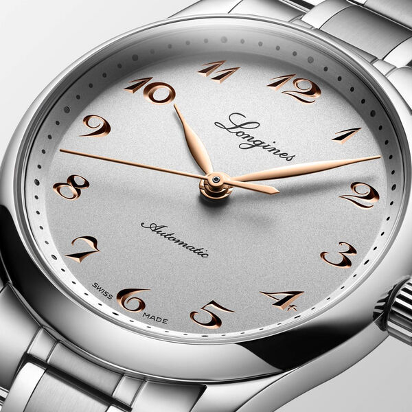Master 34 mm automatique en acier inoxydable