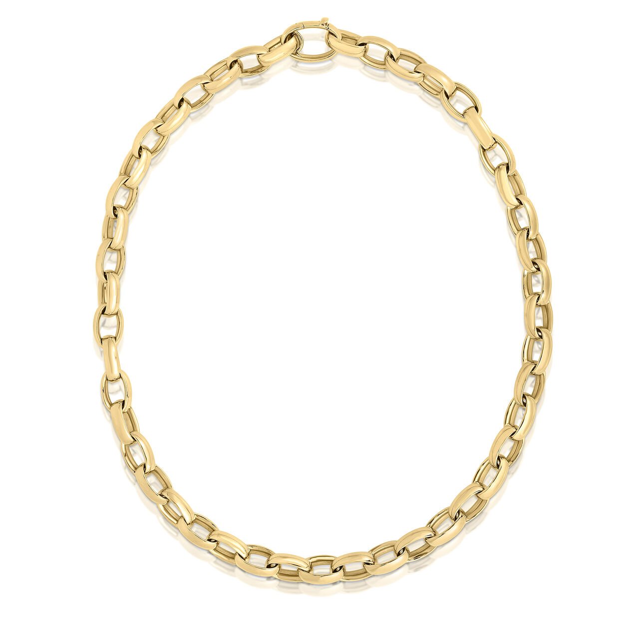 Classic Gold Yellow Gold Chain Necklace image number 0