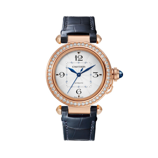 Pasha de Cartier Automatic 35 mm Rose Gold and Diamond