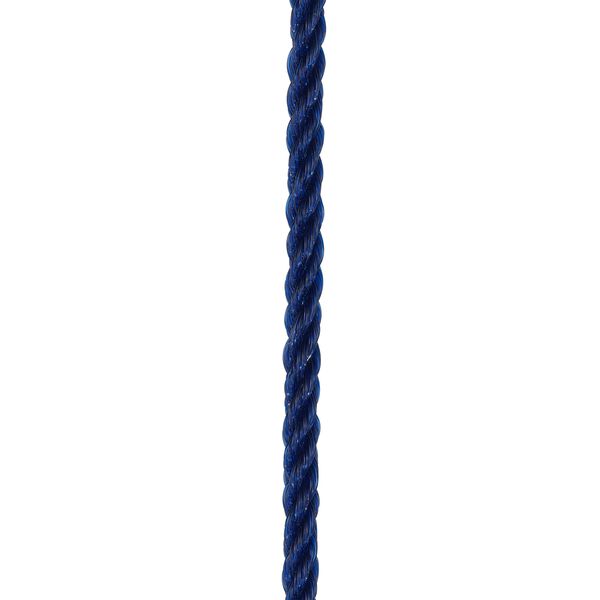 Yellow Gold Plated Stainless Steel Medium Blue Cable