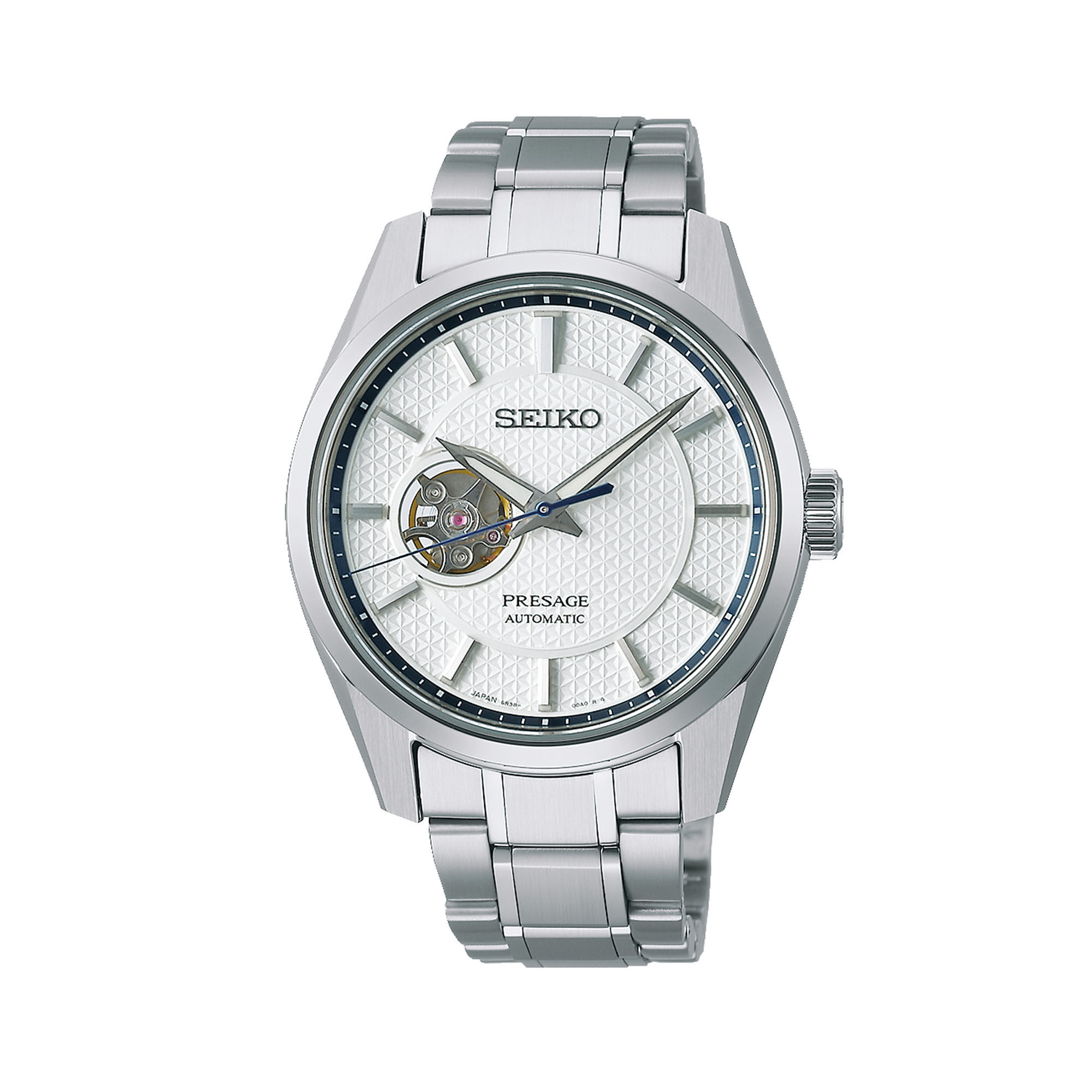 seiko open heart automatic watch