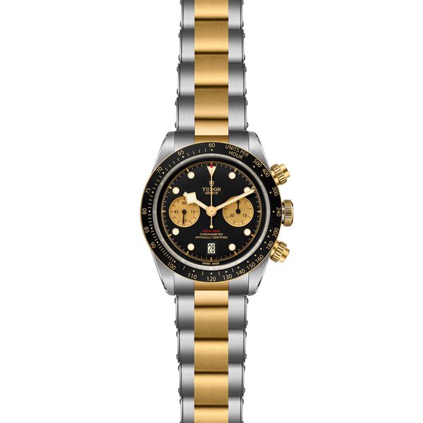Black Bay Chrono 41 mm chronographe automatique en or jaune et acier inoxydable