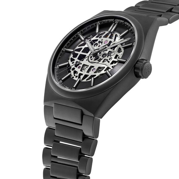 Highlife Skeleton 41 mm automatique en acier inoxydable PVD titane