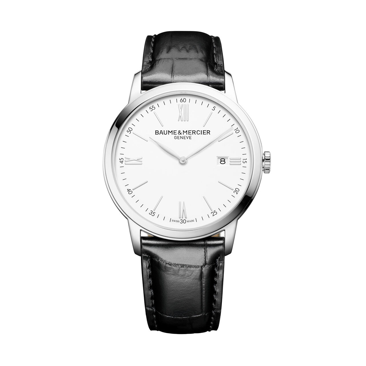 Classima 42 mm quartz en acier inoxydable image number 0