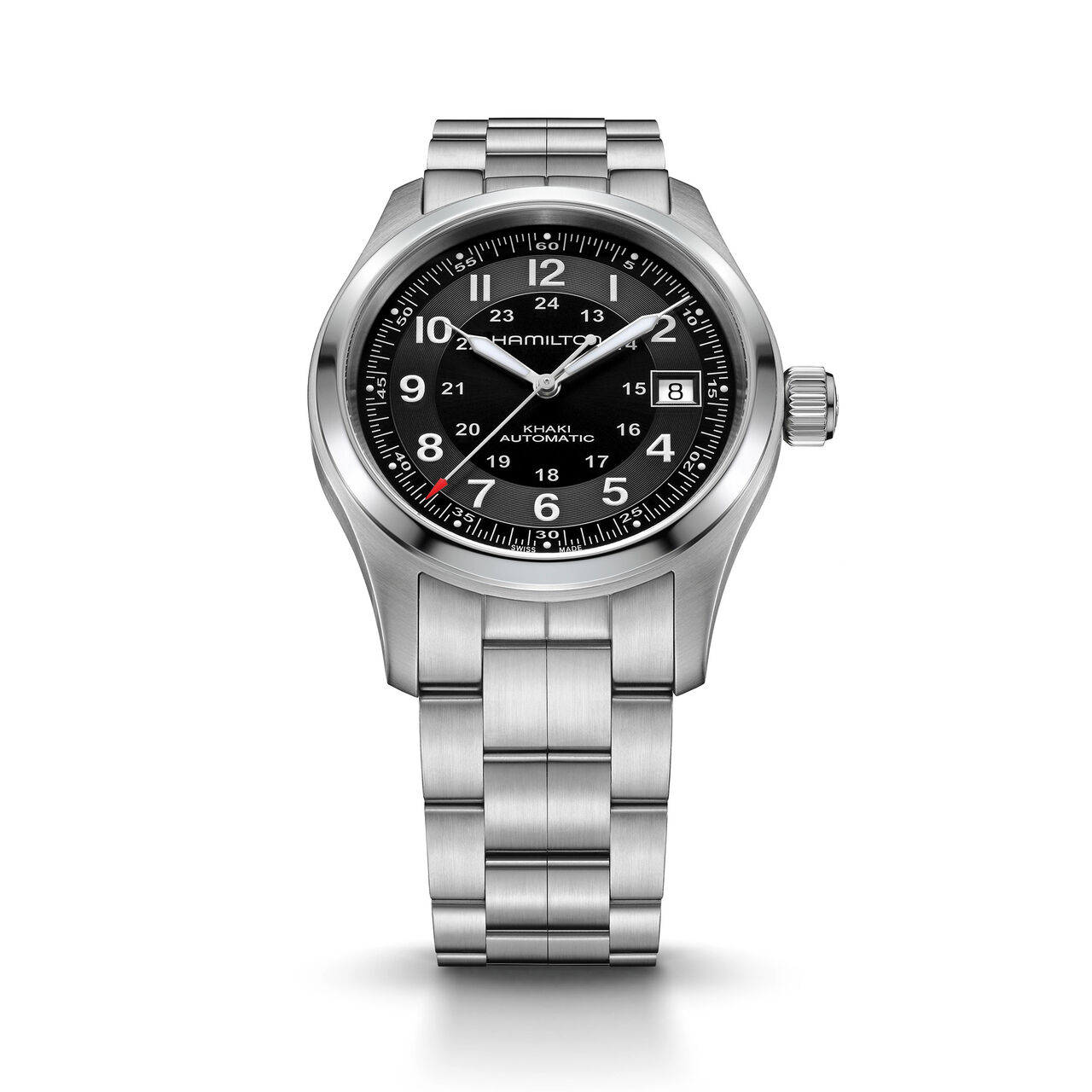 Hamilton Khaki Field 38 mm automatique en acier inoxydable image number 4