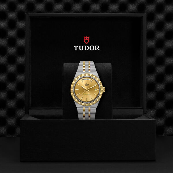 Royal Automatic 40 mm Stainless Steel and Yellow Gold