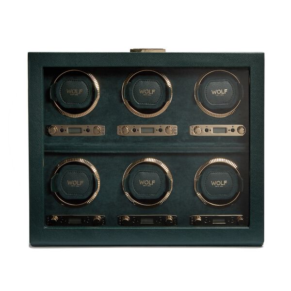 Remontoir de montre British Racing 6 pièces vert