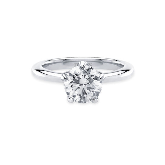 Birks North Star Round Solitaire Engagement Ring image number 0