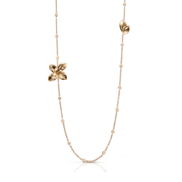 Sautoir Giardini Segreti en or rose