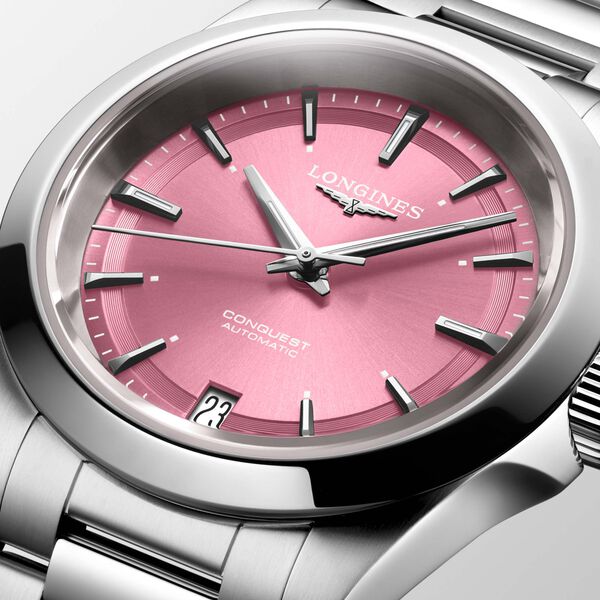 Conquest Automatic 34 mm Stainless Steel