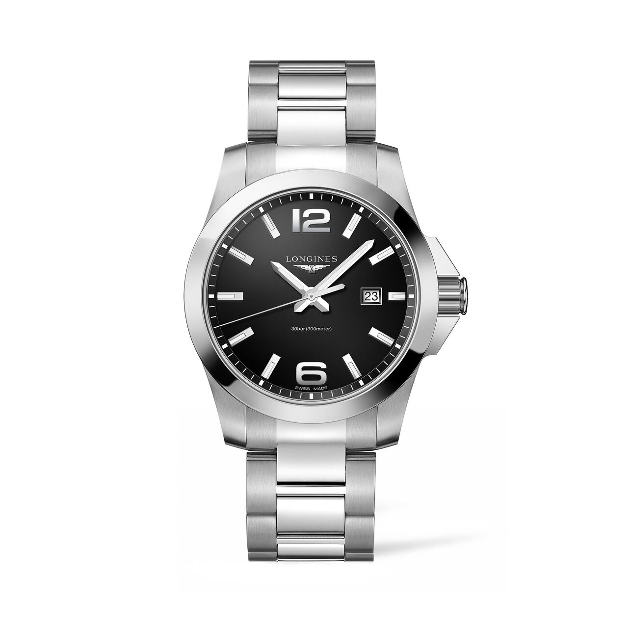 longines conquest classic automatic 43 mm steel l3.760.4.56.6 front image number 0