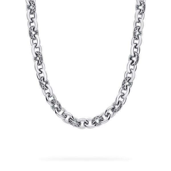 21-Inch Silver Chain Necklace