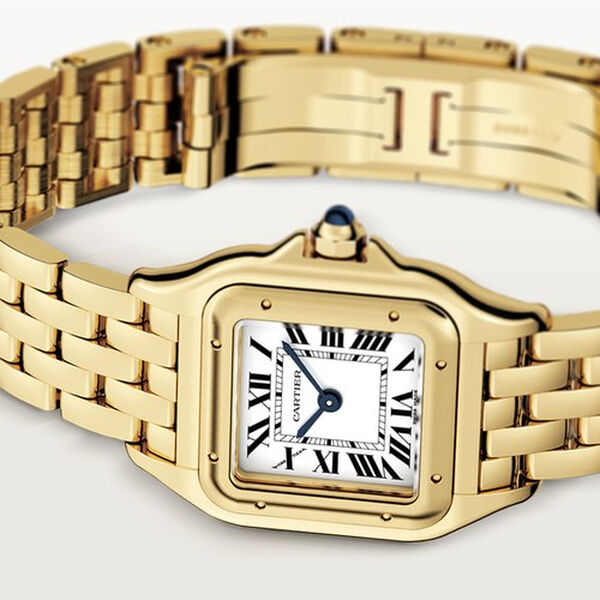 Panthère de Cartier 23 x 30 mm quartz en or jaune, petit modèle